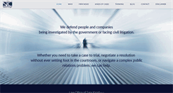 Desktop Screenshot of kropf-law.com